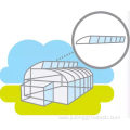 single span plastic film prefabricated sawtooth Greenhouse